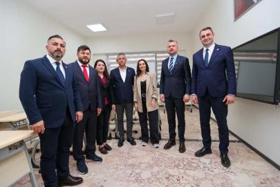 Buca’nın yeni eğitim ve spor yatırımlarına “Özel” ziyaret