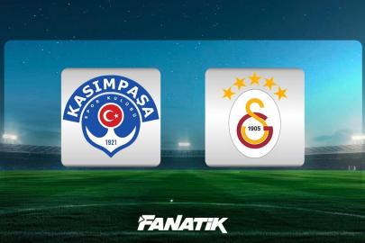 CANLI| Kasımpaşa - Galatasaray maçı ne zaman, saat kaçta, hangi kanalda? (Muhtemel 11'ler)