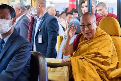 Dalai Lama, Hindistan'da sürgündeki Tibet hükümetinin yemin törenine katıldı