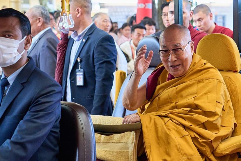 Dalai Lama, Hindistan'da sürgündeki Tibet hükümetinin yemin törenine katıldı