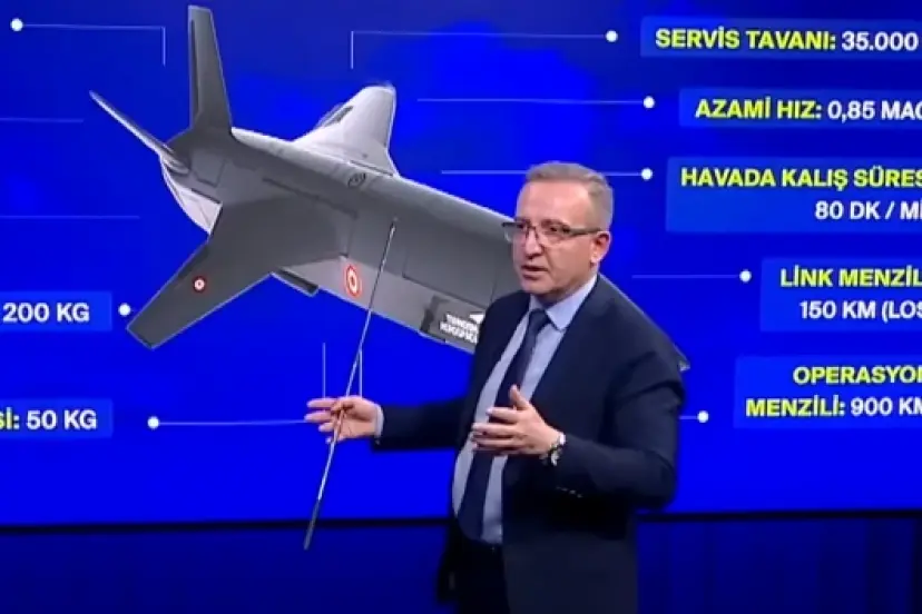 Eray Güçlüer gökyüzünün yeni robotunu canlı yayında anlattı: TUSAŞ Süper Şimşek öyle bir özelliğe sahip ki