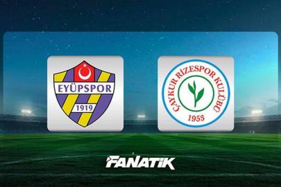 Eyüpspor - Rizespor maçı ne zaman, saat kaçta, hangi kanalda? (Küme düşme hattı)