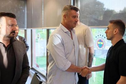 Fenerbahçe Başkanı Sadettin Saran, futbolcularla bir araya geldi