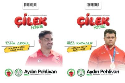 Güreşin efsaneleri Menemen'e geliyor