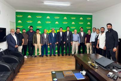 HÜDA PAR Antalya merkez ilçe başkanlıklarında görev değişimi