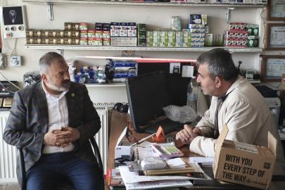 HÜDA PAR Malatya İl Başkanı Sevgili, Yeşiltepe esnafıyla bir araya geldi
