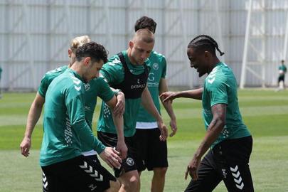 Konyaspor final maçının hazırlıklarını sürdürdü