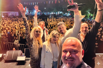 Menemen’de festival coşkusu yağmur dinlemedi