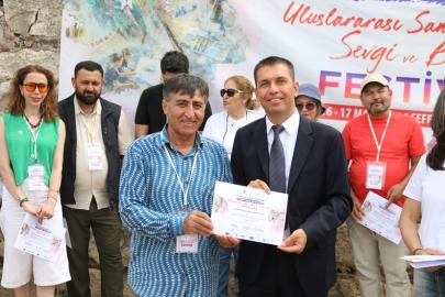 Seferihisar’da 2. Uluslararası Suluboya Festivali sona erdi