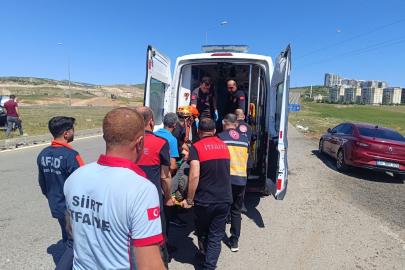 Siirt’te iki aracın çarpıştığı kazada 6 kişi yaralandı