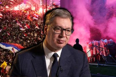 Sırbistan'da Cumhurbaşkanı Vucic karşıtı protestocular polisle çatıştı