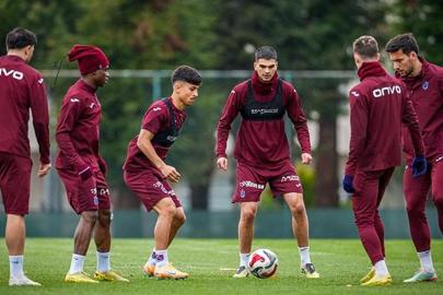 Trabzonspor, Beşiktaş maçının hazırlıklarını sürdürdü