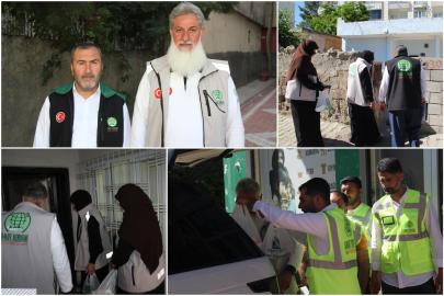 Umut Kervanı Batman'da binlerce aileye kurban eti ulaştırdı