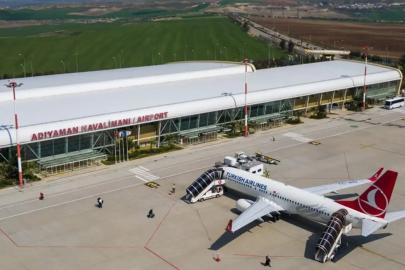 Adıyaman Havalimanı'nda yolcu trafiği yüzde 1,5 azaldı
