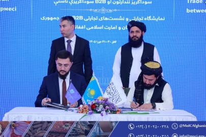 Afganistan ve Kazakistan'dan ekonomik anlaşmalar