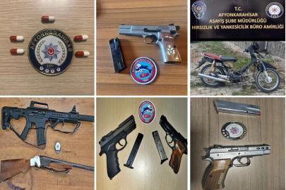 Afyonkarahisar'da bir haftada aranan 28 kişi yakalandı