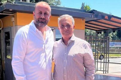 Altay Başkanı Sinan Kanlı İzmir’de Ahmet Nur Çebi ile buluştu