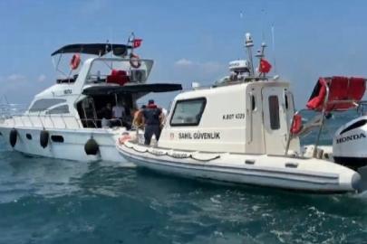 Antalya'da su alan teknedeki 4 kişi kurtarıldı