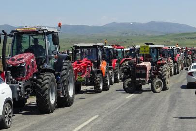 Çiftçilerden traktörlü eylem: Sadaka değil, emeğimizin karşılığını istiyoruz