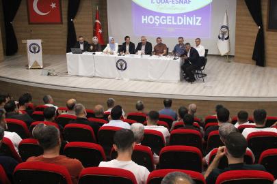 Cizre'de 1. esnaf-oda buluşması gerçekleştirildi