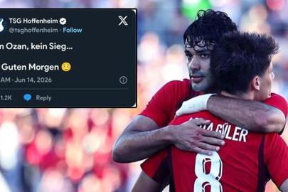 Hoffenheim'den Milli Takım'a sitem paylaşımı: Ozan yok, galibiyet yok