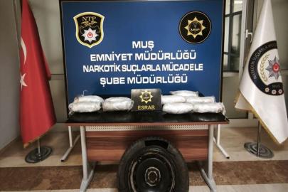 Muş'ta uyuşturucu operasyonu: 3 gözaltı
