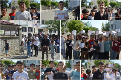 Siirt'te karne heyecanı: Takdir alan da vardı, pişman olan da