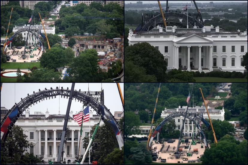 Washington’da Trumpizm manzarası: Beyaz saray inşaatları ve UFC organizasyonu aynı karede