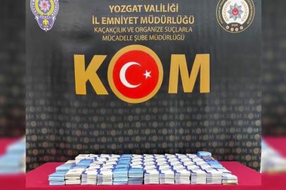 Yozgat’ta operasyon: 2 bin 362 yurt dışı menşeli SIM kart ele geçirildi