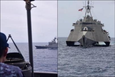 ABD, Japonya ve Filipinler’den Güney Çin Denizi’nde gerilimi artıran ortak tatbikat