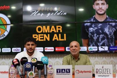 Alanyaspor'un ilk transferi Omar Ben Ali