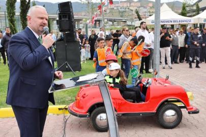 Asarlık Trafik Eğitim Parkuru'nda Her Gün 50 Çocuk Kuralları Öğreniyor