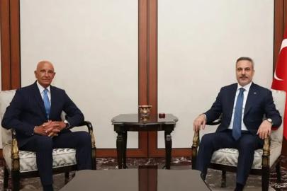 Bakan Fidan, ABD Ankara Büyükelçisi Barrack'ı kabul etti