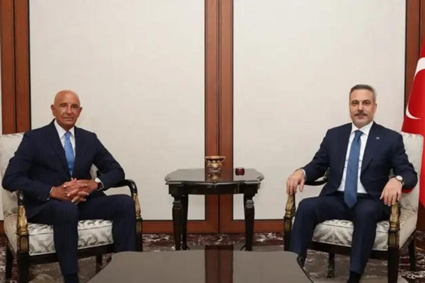 Bakan Fidan, ABD Ankara Büyükelçisi Barrack'ı kabul etti