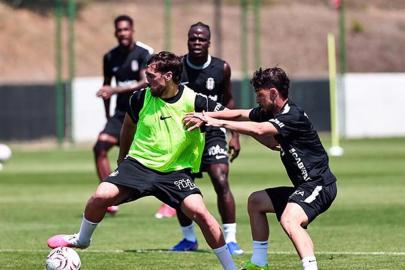 Beşiktaş Midtjylland hazırlıklarını sürdürdü