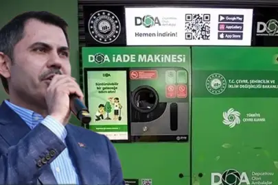 Bir günde 1,5 milyon şişe toplandı! Bakan Kurum: "Milletimiz DOA'yı çok sevdi"