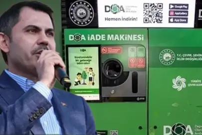 Boş şişeden vatandaş 2 günde 4,5 milyon TL kazandı! Bakan Kurum açıkladı: DOA uygulaması hızla büyüyor