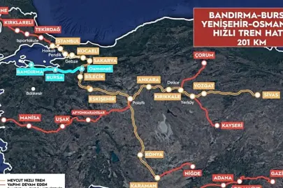 Bursa-Ankara arası 135 dakikaya iniyor