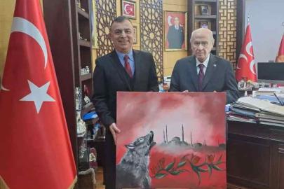 EÜ İletişim Fakültesi Dekanı Prof. Dr. Bilgehan Gültekin'den Bahçeli'ye Ziyaret