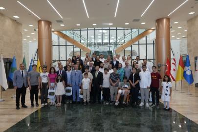 Gaziantep'te LGS birincileri bir araya geldi