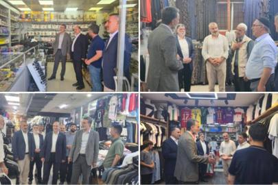 HÜDA PAR Genel Başkan Yardımcısı Emiroğlu’ndan Bingöl esnafına ziyaret