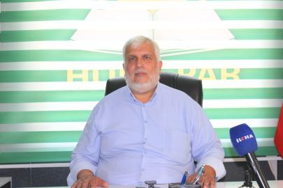 HÜDA PAR Mersin İl Başkanı Demir: Gazze davamızdır, mücadelemizi sürdüreceğiz