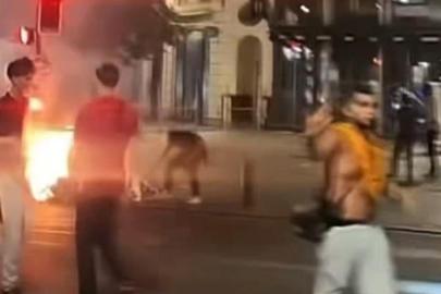 İspanya mağlubiyeti sonrası Fransa karıştı: 160 gözaltı