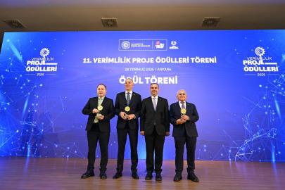 İzmir Bakırçay Üniversitesi'nin Sürdürülebilir Kampüs Projesine Verimlilik Ödülü