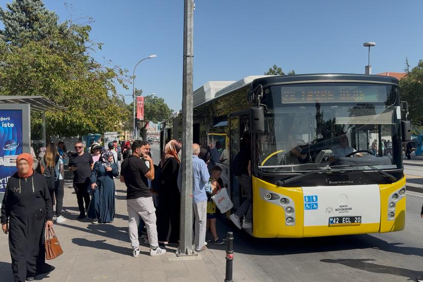 Konya’da toplu taşımada yaz tarifesi başlıyor