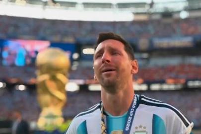 Lionel Messi'nin gözyaşları! Dünya Kupası finaline famga vuran görüntü