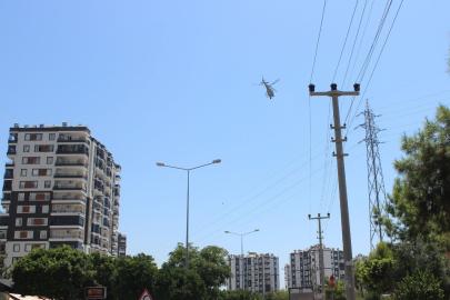 Mersin'deki helikopter uçuşlarının nedeni belli oldu