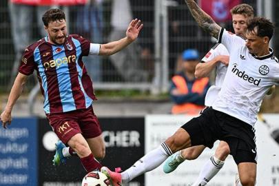 ÖZET I Fırtına'dan tatsız prova... Trabzonspor - Eintracht Frankfurt maç sonucu 0-3