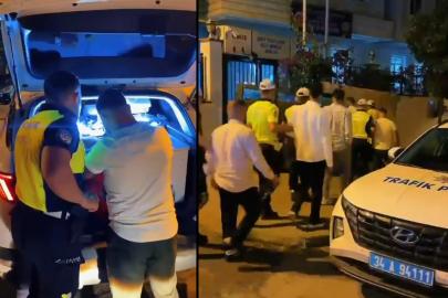 Pendik'te trafiği tehlikeye düşüren düğün konvoyundaki 6 sürücüye ceza