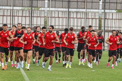 Samsunspor, yeni sezon hazırlıklarını sürdürdü